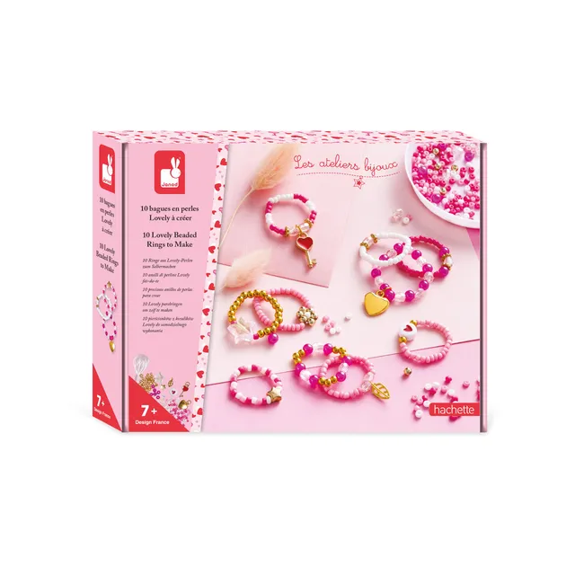 janod-10-bagues-en-perles-cr-er-j09125-kit-bijoux-diy image 1