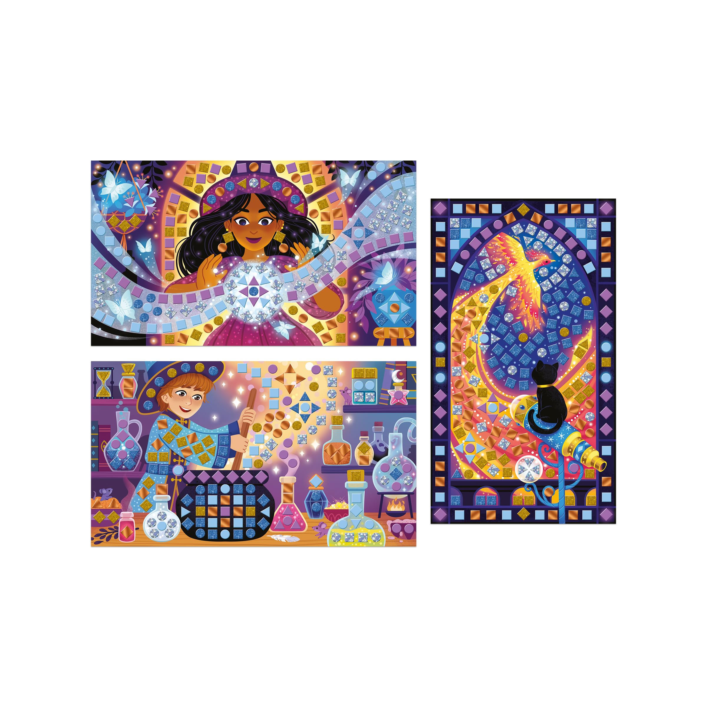 janod-magic-school-j09150-coffret-mosa-ques-en-mousse-sorci-res-et-sorciers-3-ta image 2