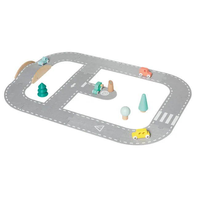 janod-circuit-voiture-bolid-j04631-feutrine-et-bois-fsc-4-voitures image 1