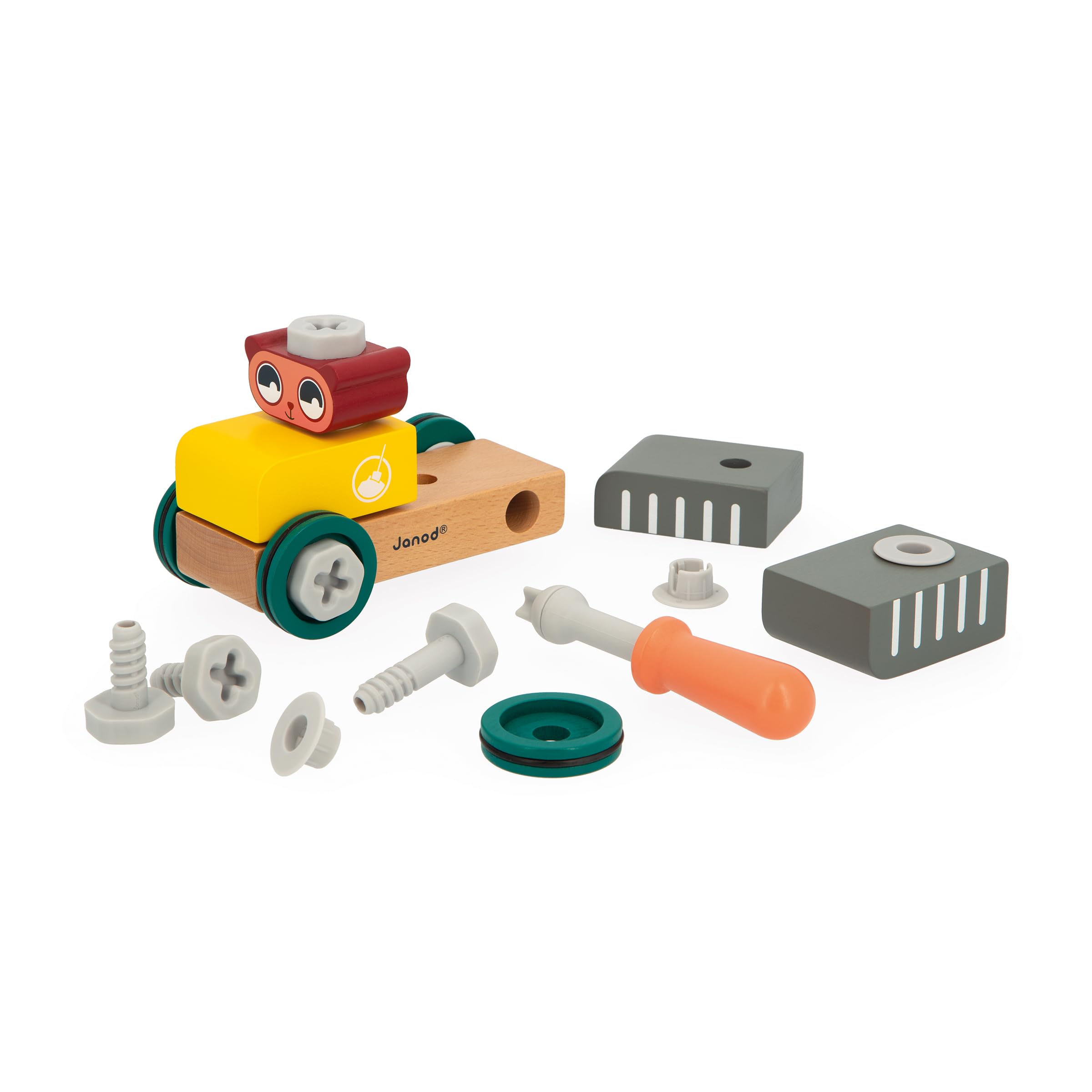 janod-brico-kids-j06458-voiture-bricoler-ours-25-l-ments image 2