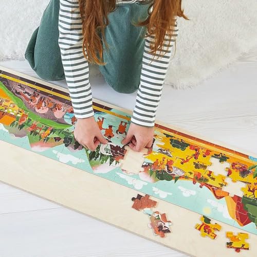 janod-puzzle-pr-histoire-100-pi-ces-puzzle-enfant-panorama-pr-historique image 5