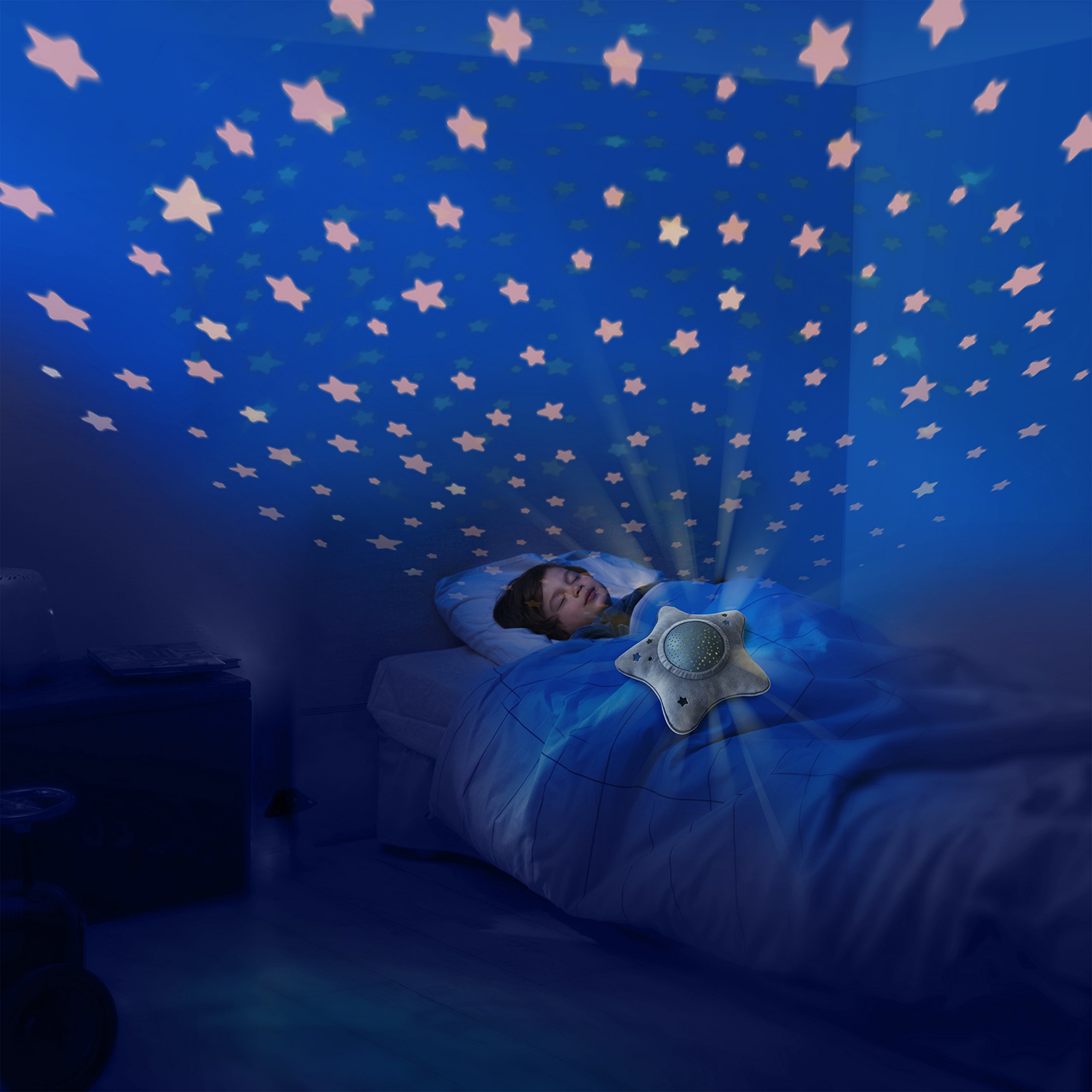 pabobo-milky-way-projecteur-d-toiles-dynamique-peluche-grise-musicale image 5