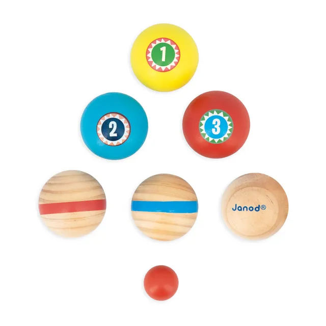 janod-applepop-p-tanque-enfant-j03365-jeu-d-adresse-6-boules-bois image 1