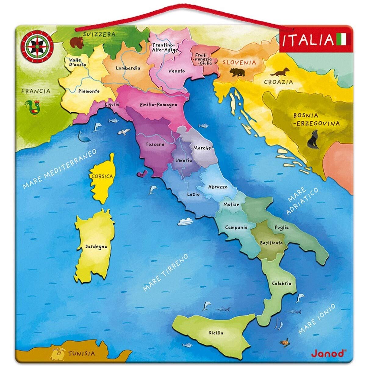 janod-carte-d-italie-magn-tique-j05488-puzzle-bois-20-pi-ces-7-12-ans image 4