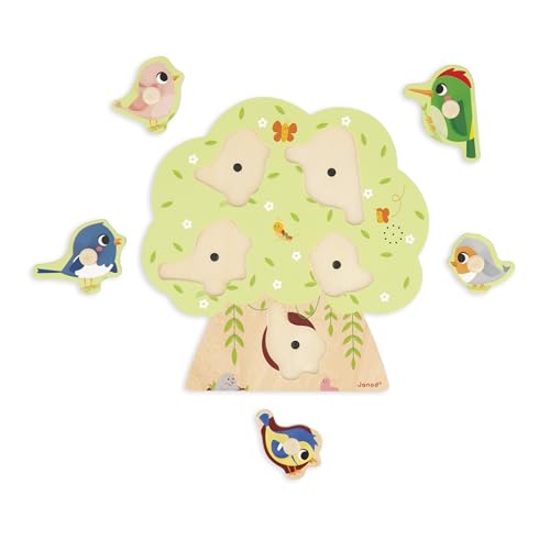janod-puzzle-sonore-en-bois-oiseaux-5-pi-ces-d-s-18-mois image 8