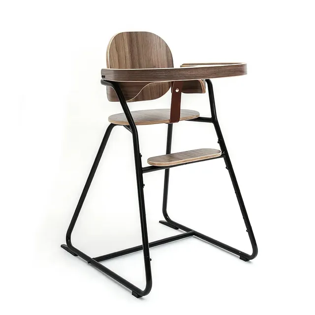 charlie-crane-tibu-chaise-haute-volutive-m-tal-et-bois-baby-set-avec-plateau image 1