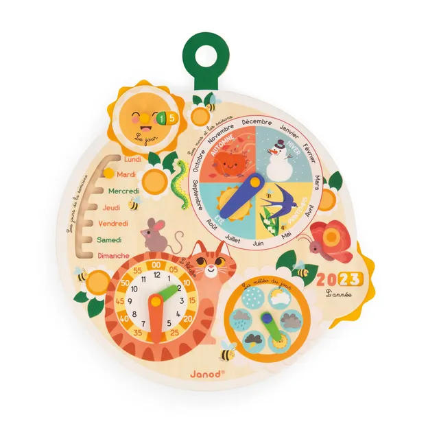 janod-roue-du-temps-en-bois-fsc-j09623-calendrier-ducatif-d-s-3-ans image 1