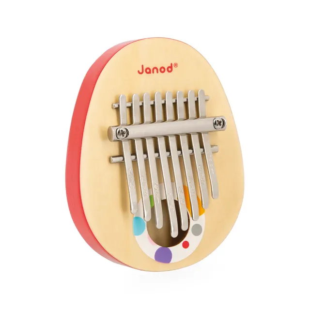 janod-confetti-kalimba-enfant-8-cl-s-m-tal-j07642 image 1