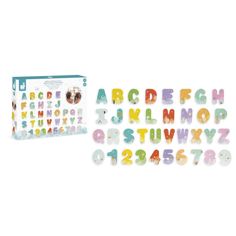 janod-j04709-lettres-et-chiffres-du-bain-jouet-de-bain-mousse-26-lettres-10-chif image 2