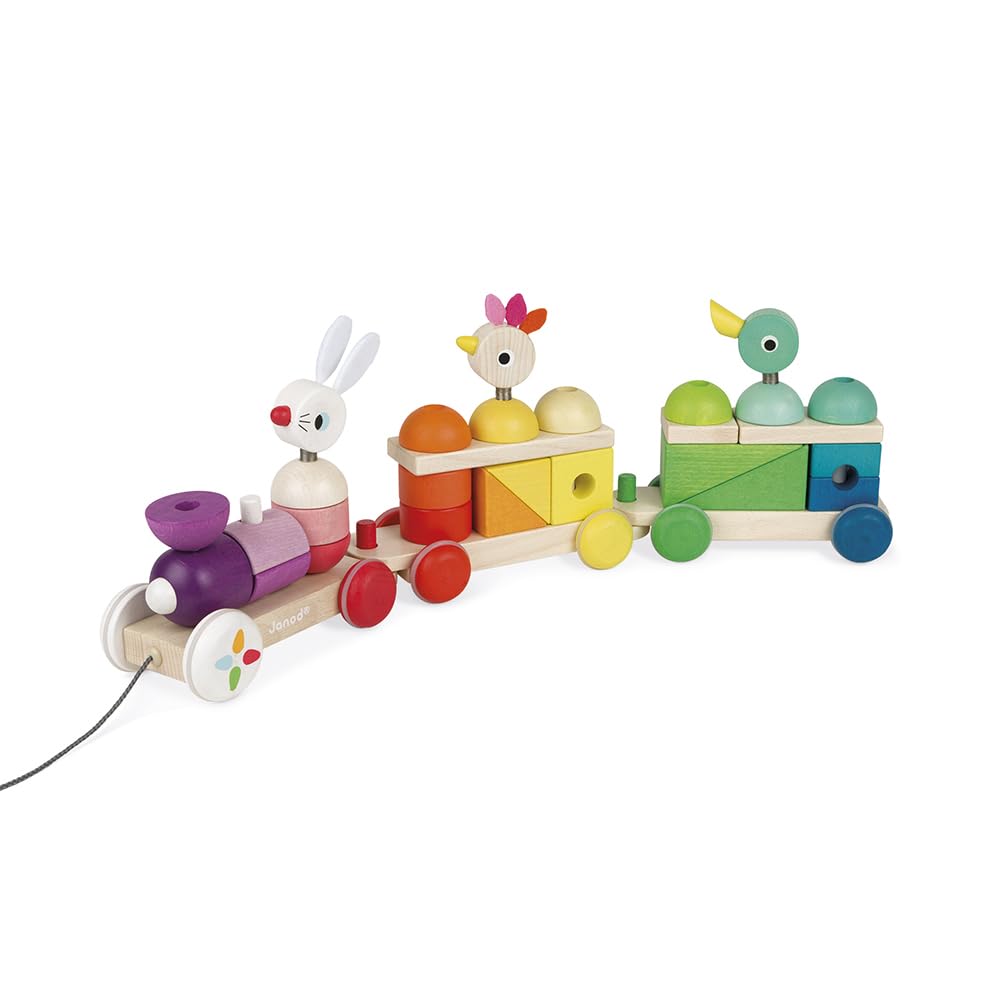 janod-j08202-train-g-ant-multicolore-en-bois-zigolos-tirer-2-en-1-d-s-1-an image 4