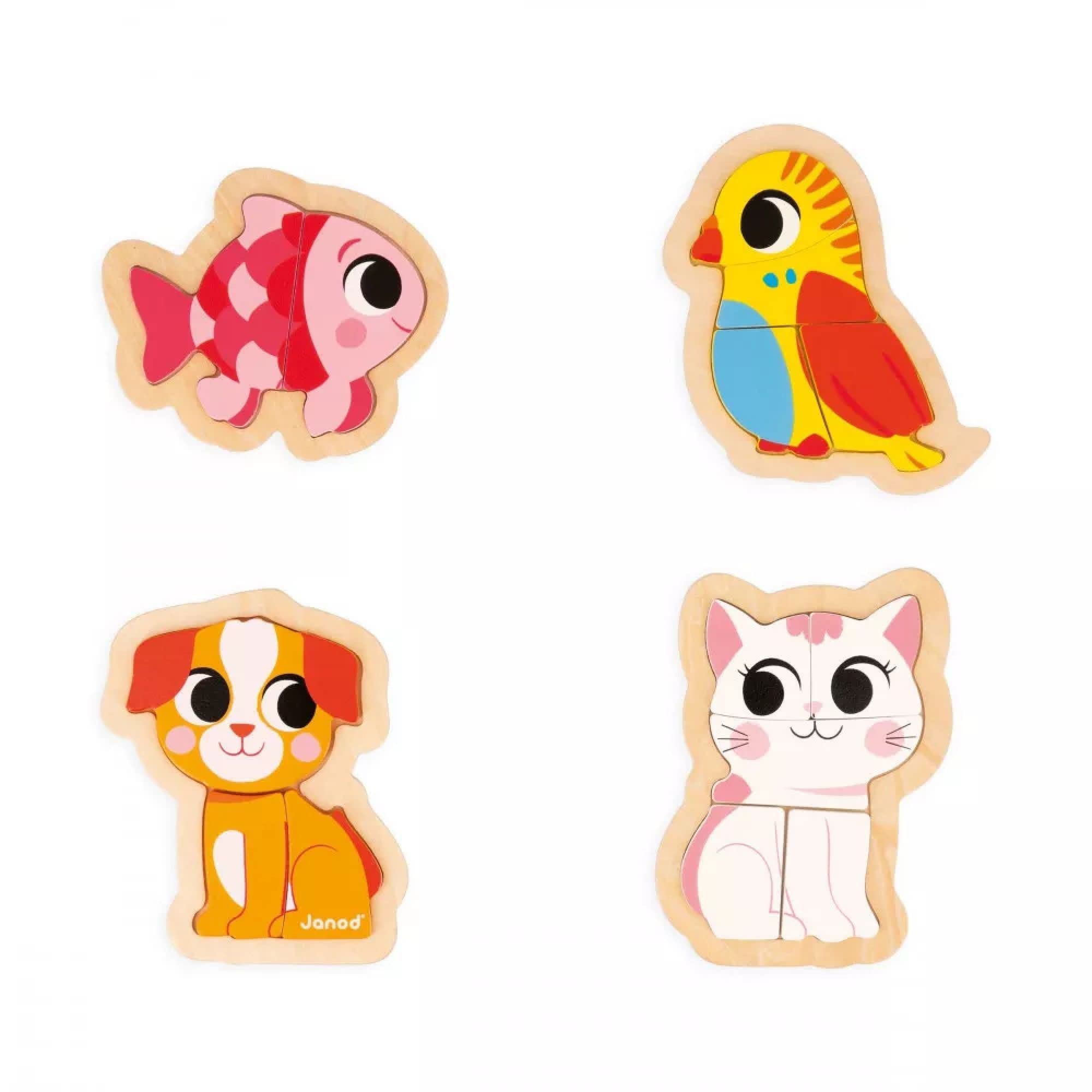 janod-4-puzzles-en-bois-animaux-de-compagnie-2-5-pi-ces-j07115 image 4