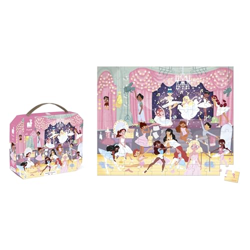 janod-les-danseuses-puzzle-ducatif-100-pi-ces-poster-fabriqu-en-france image 6