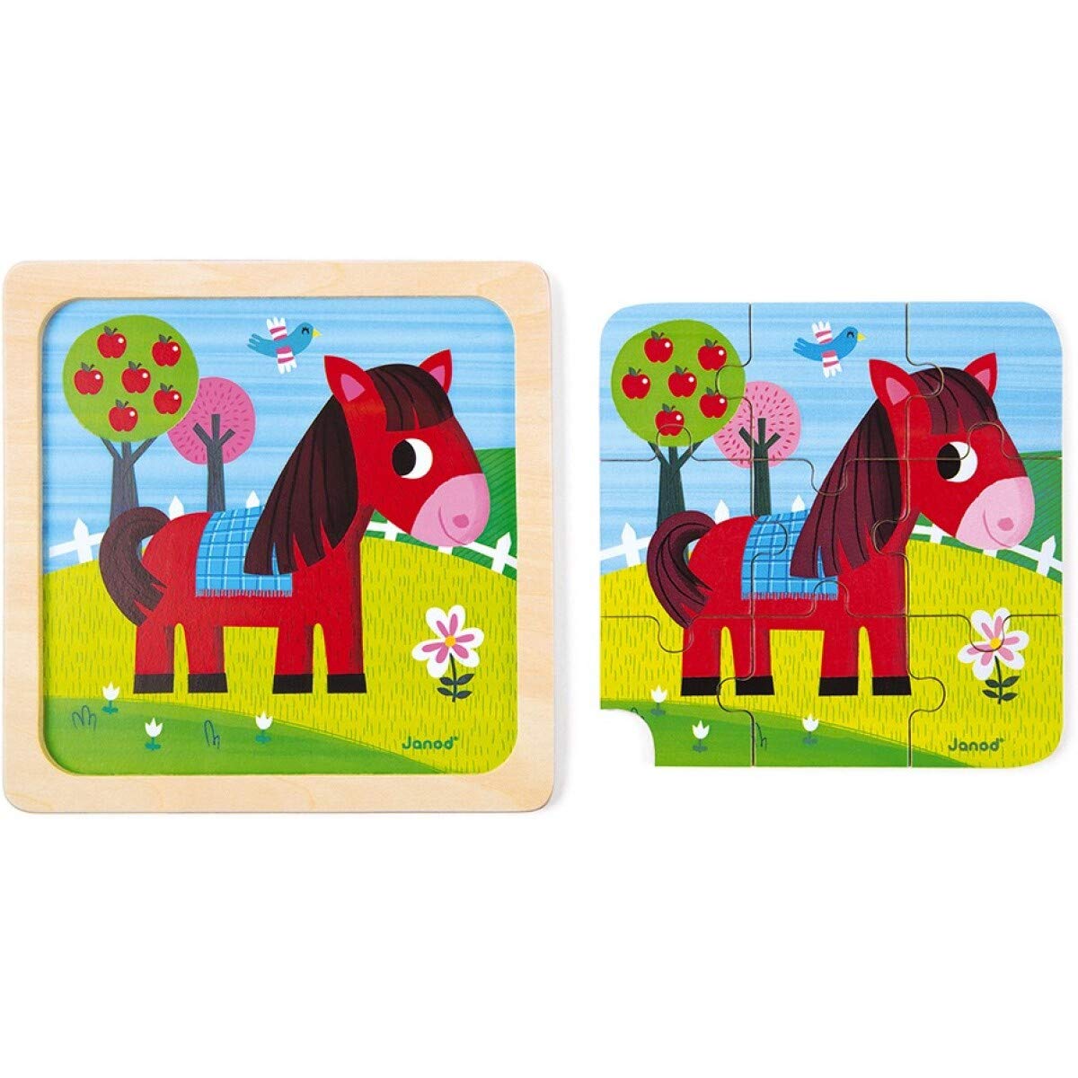 janod-4507063-puzzle-cheval-tornado-9-pi-ces-en-bois image 3