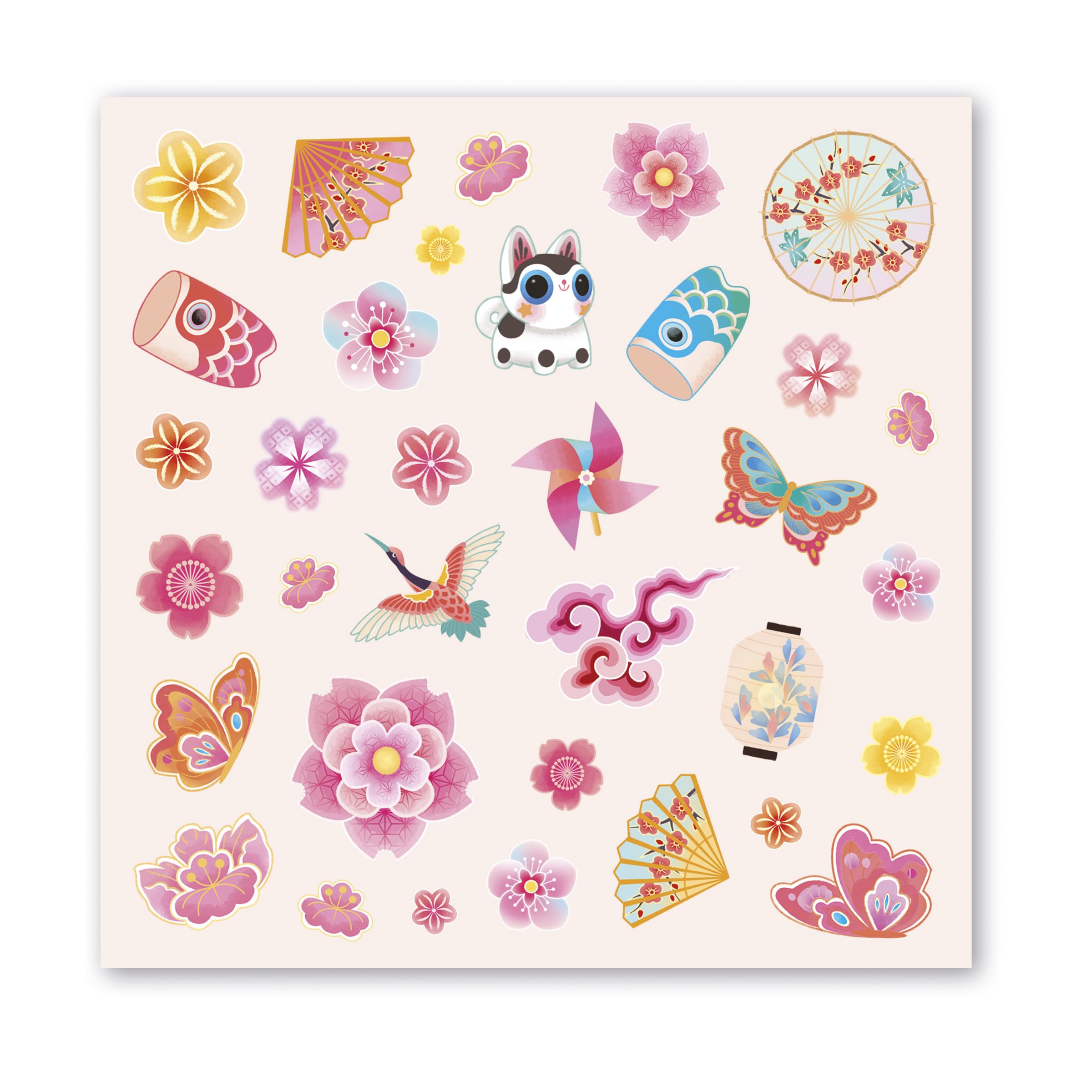 janod-journal-intime-cadenas-c-ur-r-veries-japonaises-96-pages-stickers-4-stylos image 5