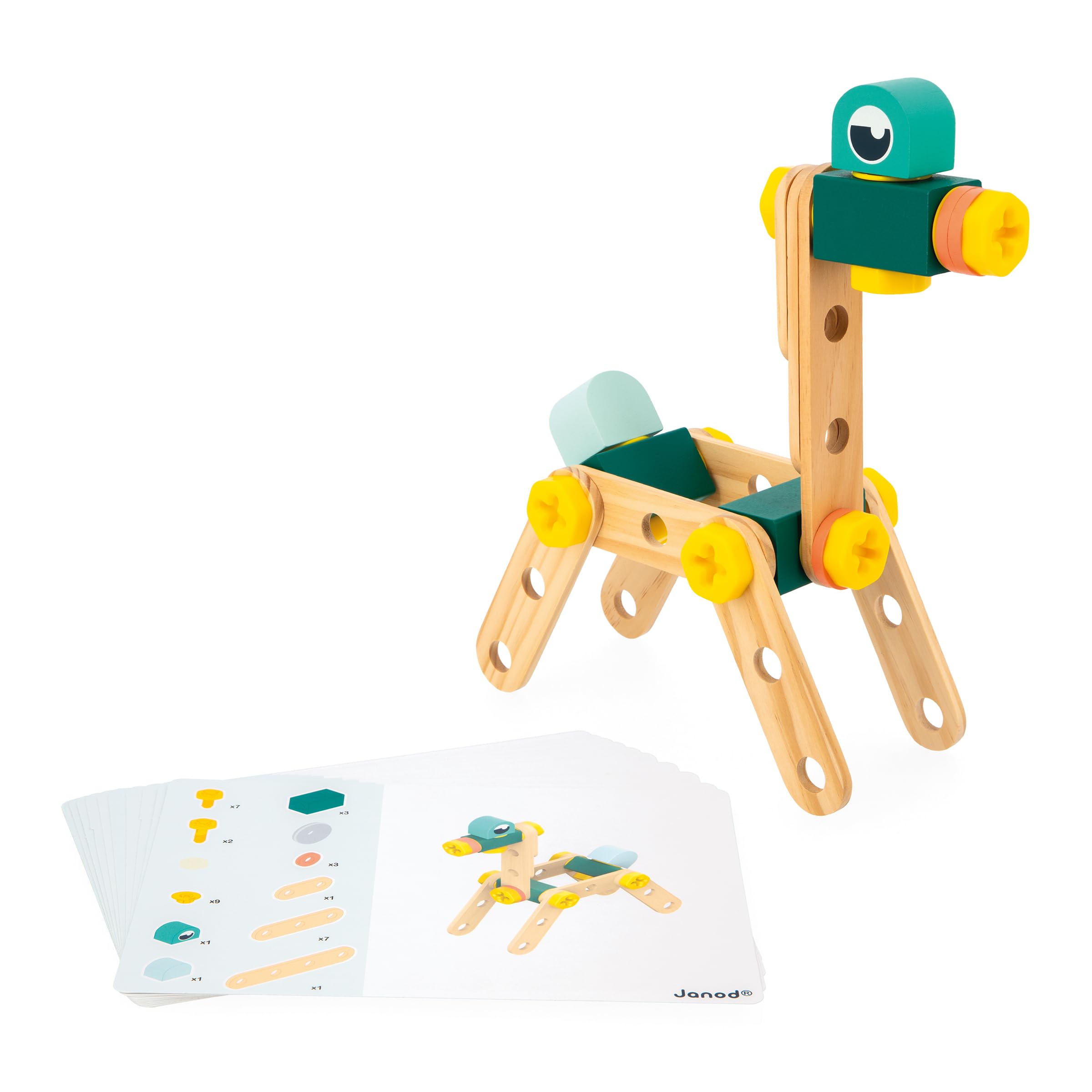 janod-brico-kids-j06454-mon-premier-jeu-de-construction-baril-100-pi-ces image 2