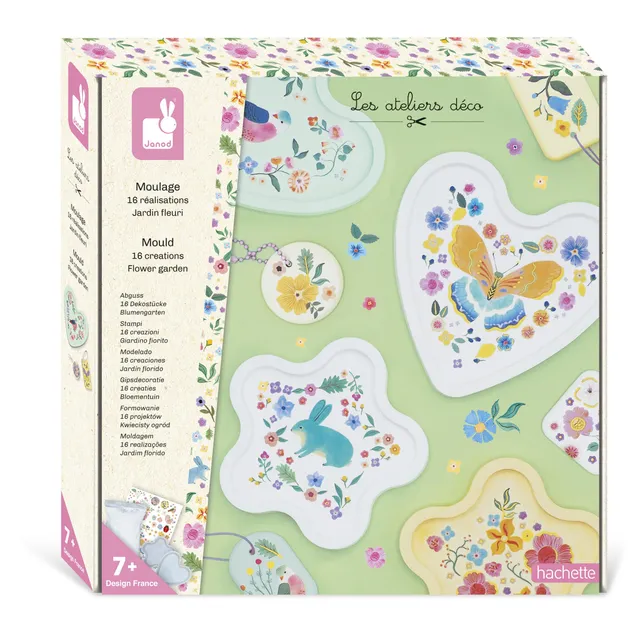 janod-j09162-kit-moulage-pl-tre-16-objets-12-porte-cl-s-4-coupelles-jardin-fleur image 1