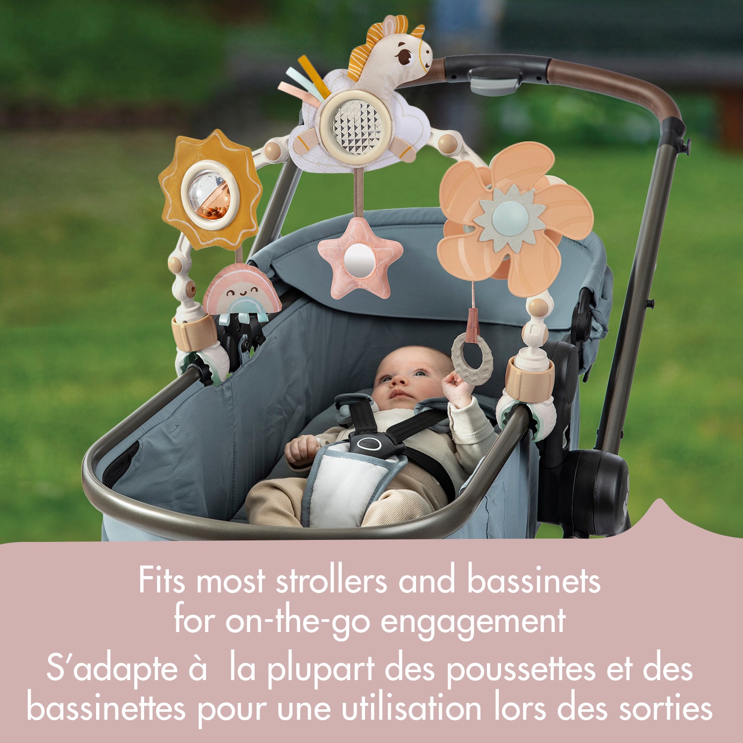 tiny-love-sunny-stroll-unicorn-wonderlands-arche-d-activit-s-poussette-b-b image 2