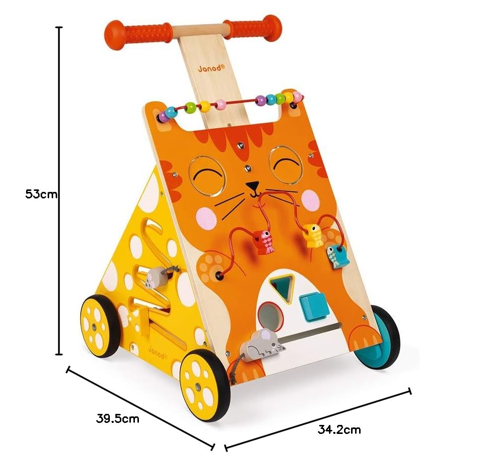 janod-chariot-multi-activit-s-chat-en-bois-j08005 image 5