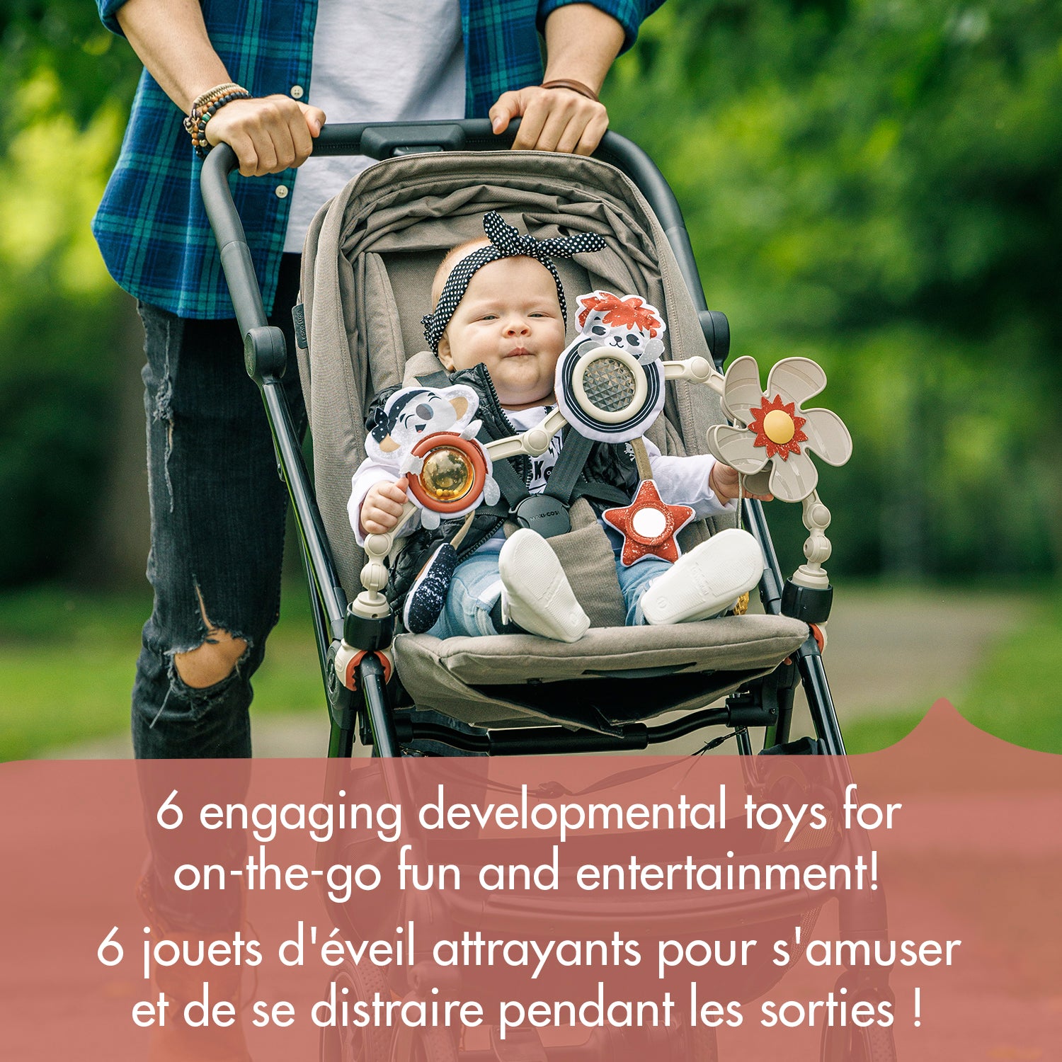 tiny-love-arche-de-poussette-sunny-tiny-rockers-jouet-de-voyage image 2