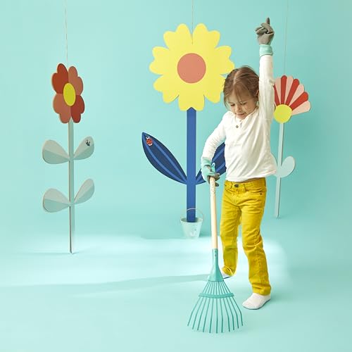janod-happy-garden-grand-r-teau-de-jardin-en-bois-enfant-bleu-76-cm image 8