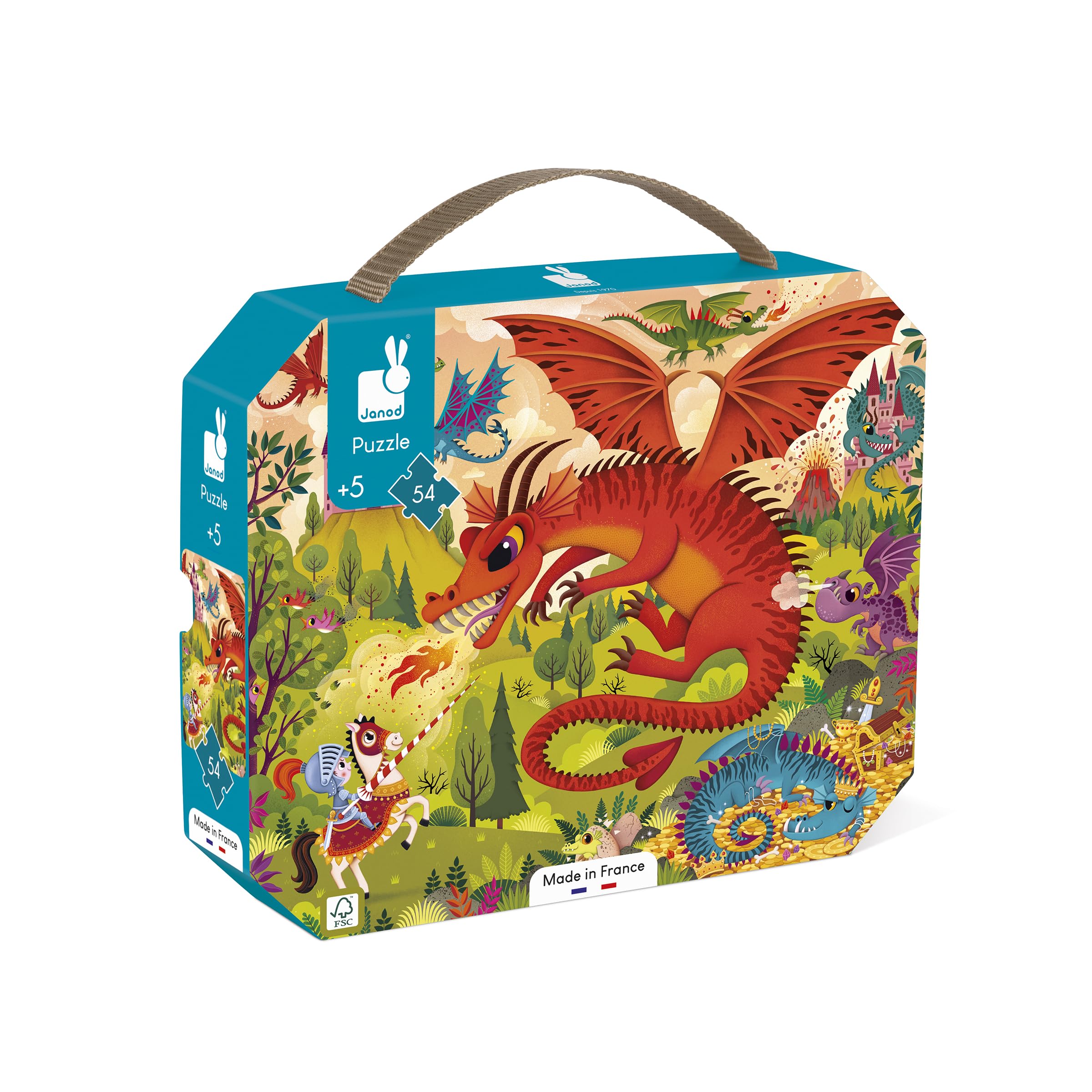 janod-puzzle-ducatif-royaume-des-dragons-54-pi-ces-poster image 2