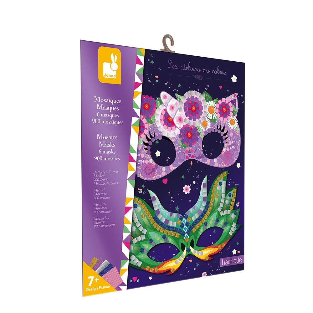 janod-les-ateliers-du-calme-coffret-mosa-ques-6-masques-d-corer image 1