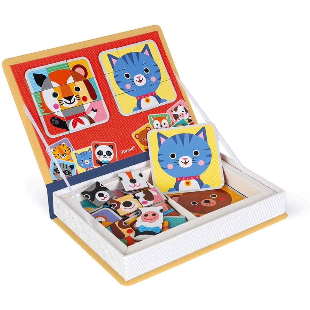 janod-magn-ti-book-mix-match-j02587-jeu-magn-tique-72-magnets-8-animaux-d-s-3-an image 2