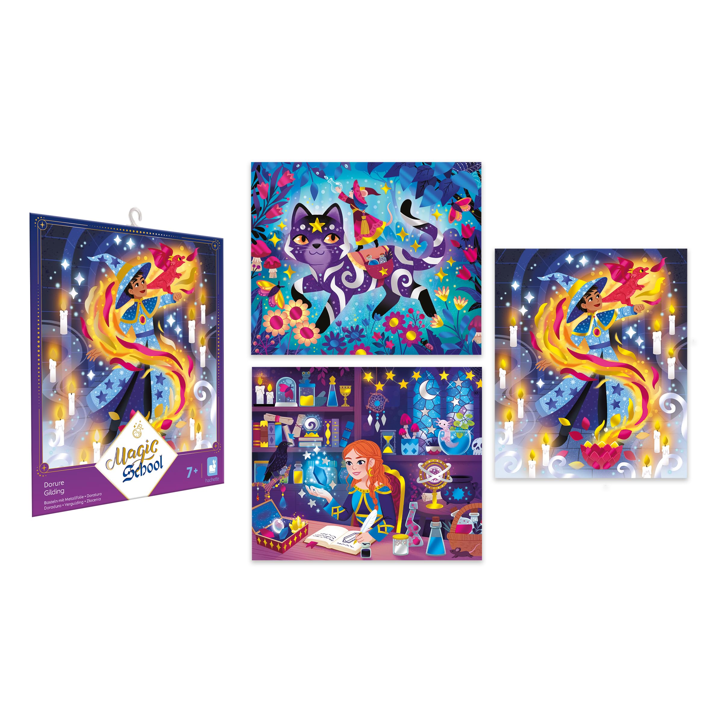 janod-magic-school-j07732-kit-3-tableaux-dorure-magie image 7