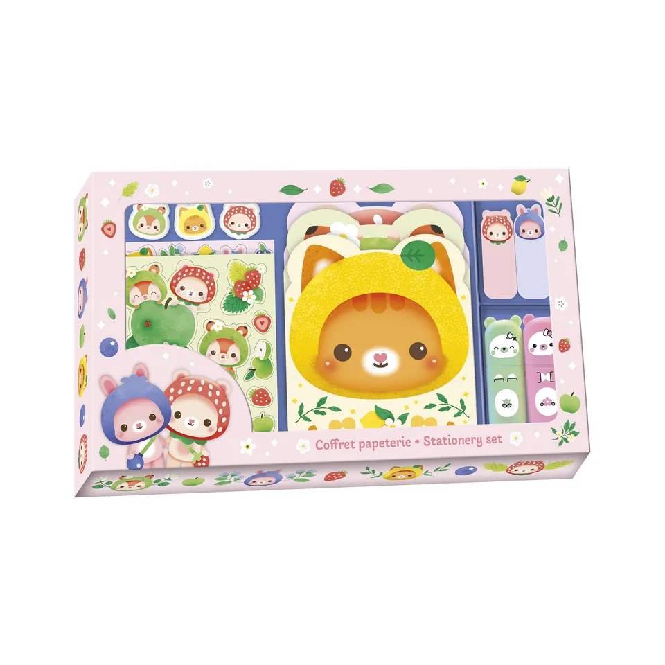 janod-coffret-complet-papeterie-cr-ative-3-carnets-stickers-surligneurs-pastel image 1