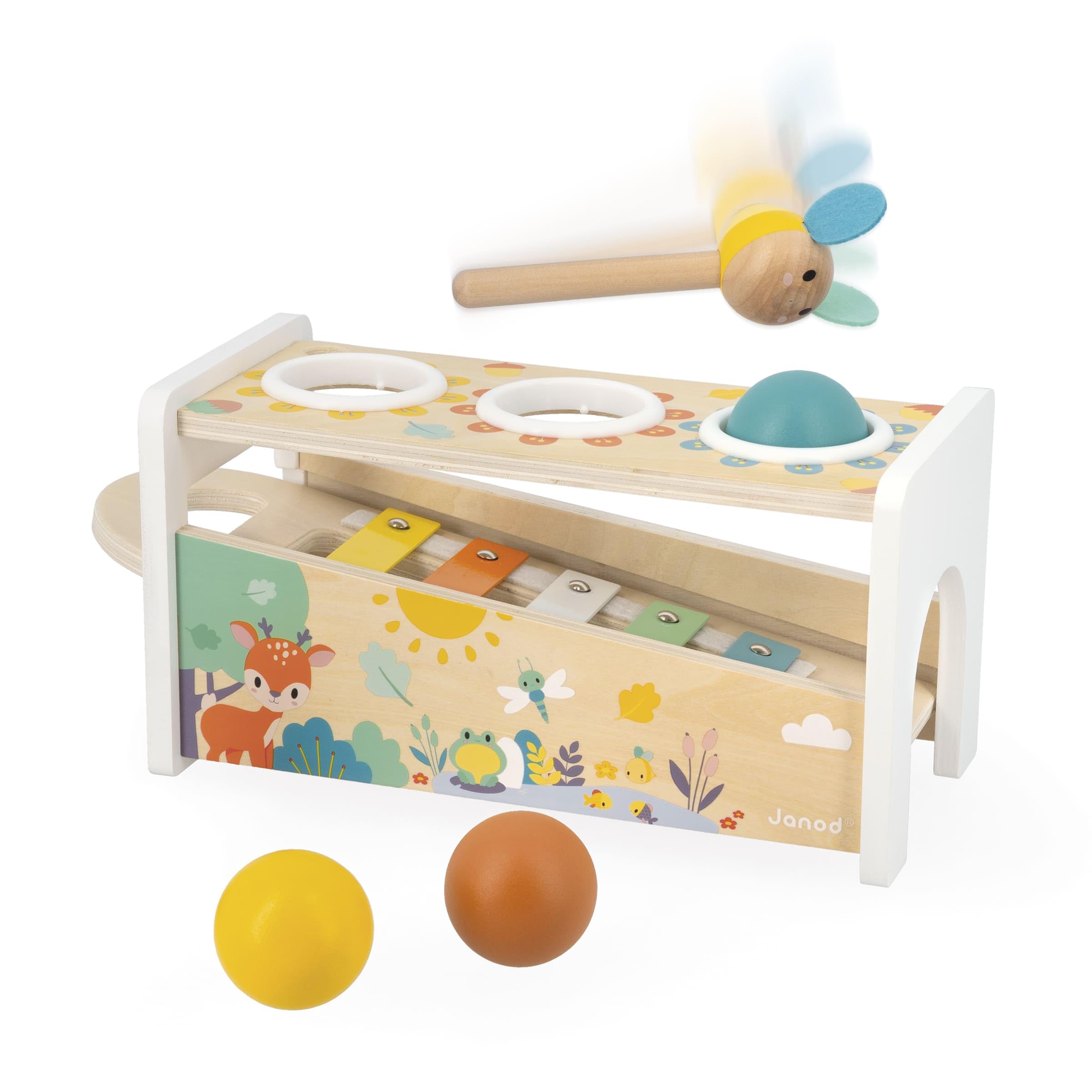 janod-pure-tap-tap-xylo-j05155-jouet-en-bois-2-en-1-avec-xylophone-amovible image 5