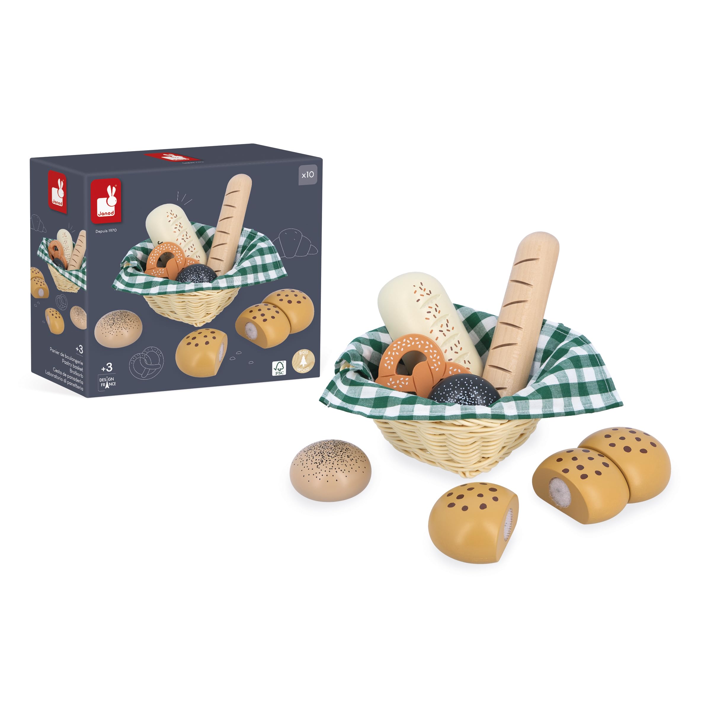 janod-j06645-panier-de-boulangerie-en-bois-dinette-6-pains-serviette image 7