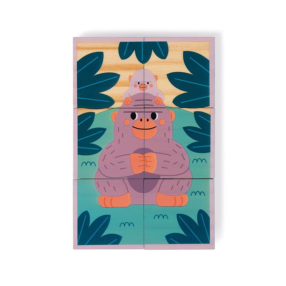 janod-j08622-puzzle-cubes-en-bois-animaux-wwf-6-cubes image 6