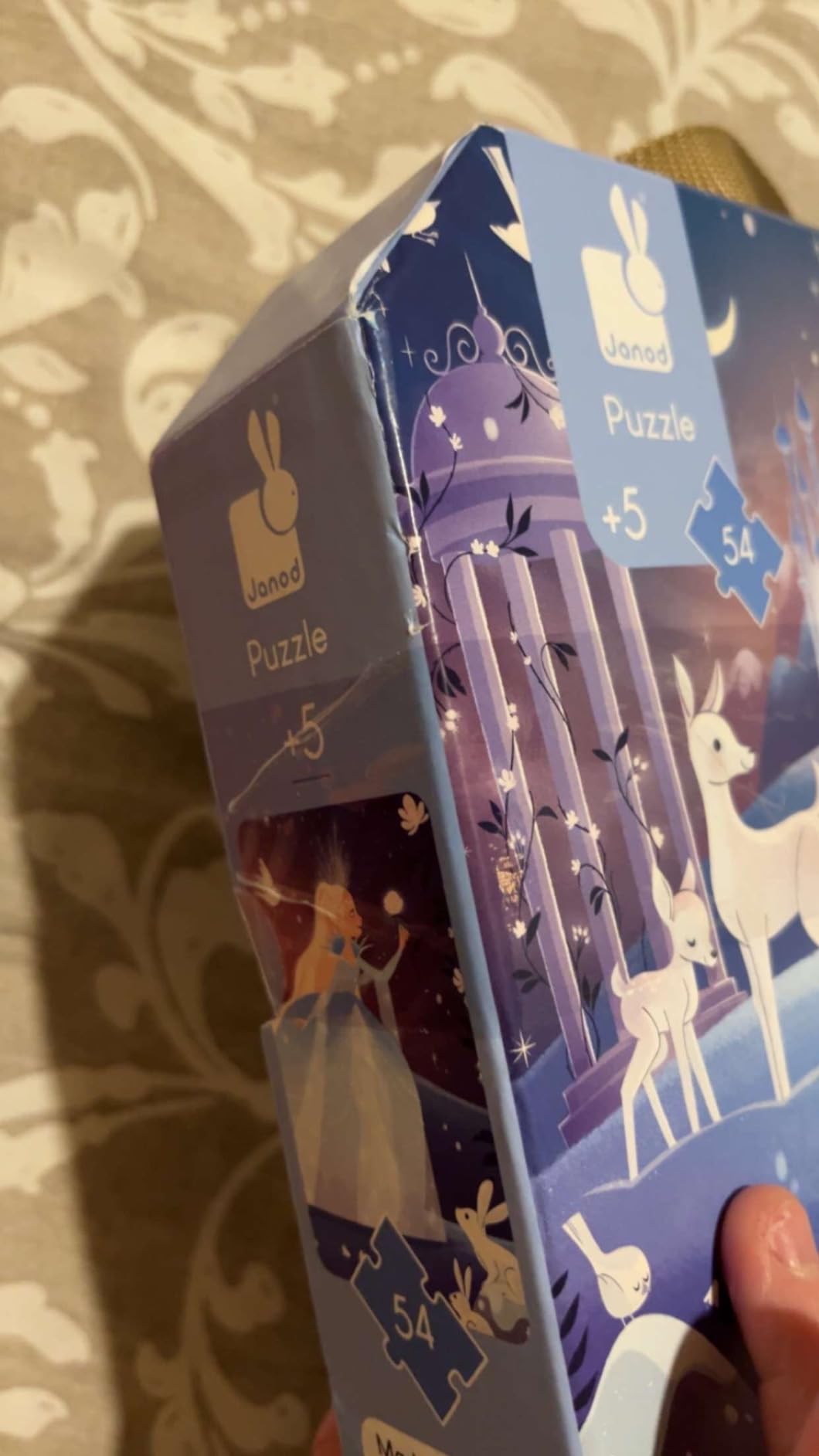 Magnifique puzzle de princesse
