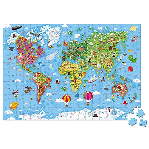 janod-puzzle-g-ant-monde-300-pi-ces-99x69-cm-fabriqu-en-france image 7