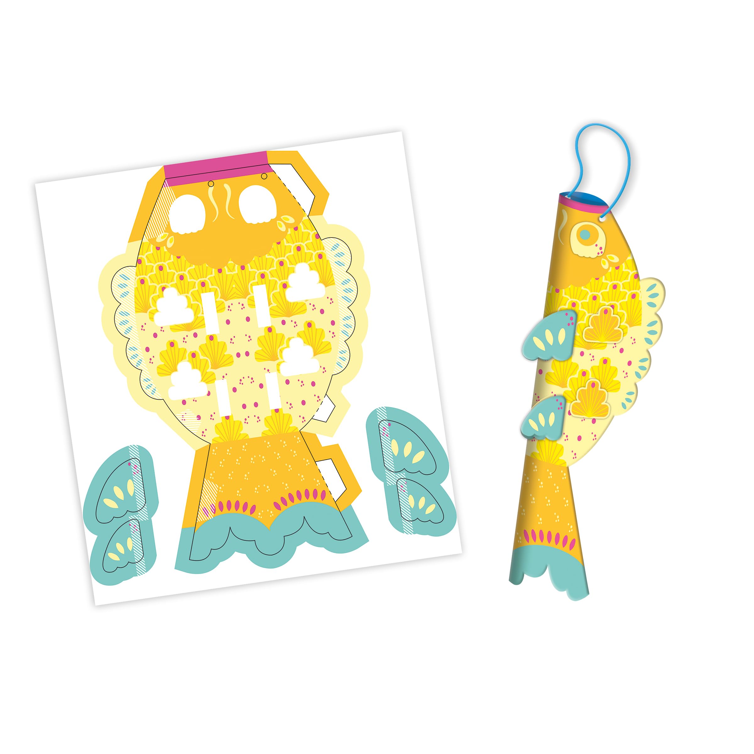 janod-les-ateliers-du-calme-poissons-en-papier-cr-er-kit-12-poissons image 3