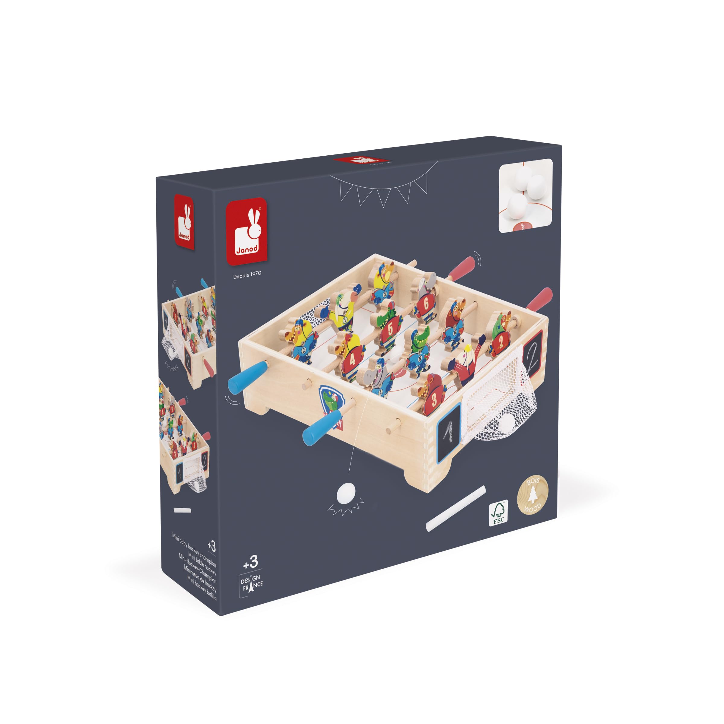 janod-mini-baby-foot-de-table-hockey-sur-glace-j03367-bois-12-joueurs image 7