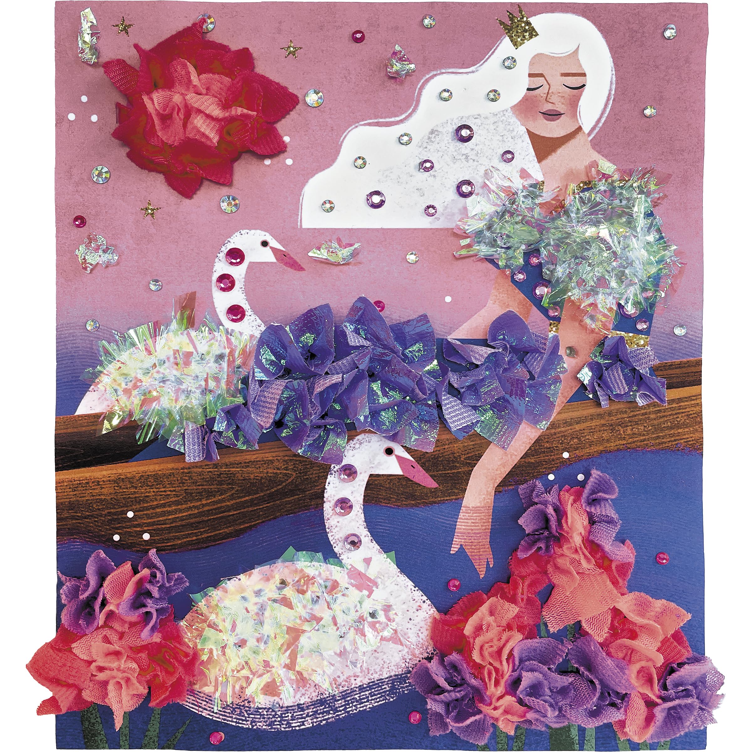 janod-les-ateliers-du-calme-kit-cr-atif-froufrous-et-strass-princesses-2-tableau image 3