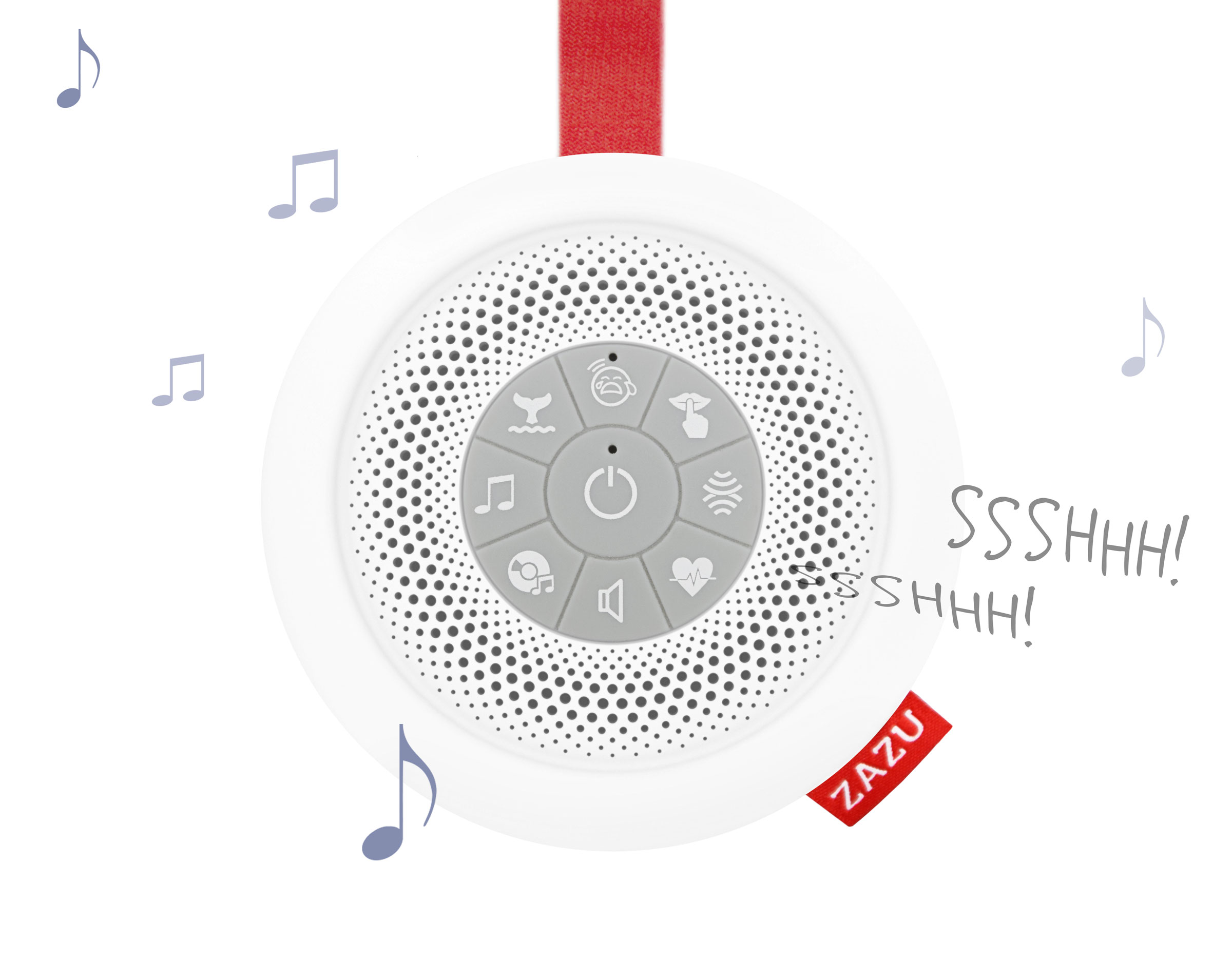 zazu-suzy-the-shusher-endormeur-b-b-portable-sons-apaisants image 1