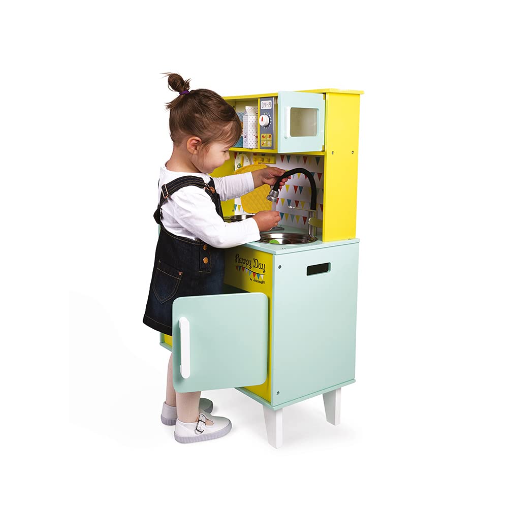janod-happy-day-j06564-grande-cuisine-enfant-en-bois-bleu-jaune-7-accessoires image 8
