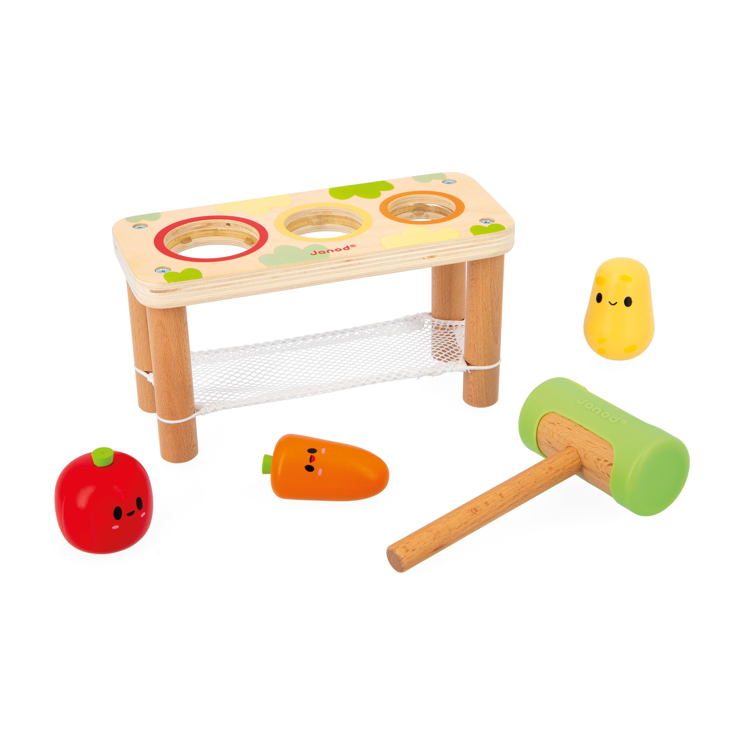 janod-taptap-l-gumes-de-la-ferme-en-bois-maillet-j03309 image 4