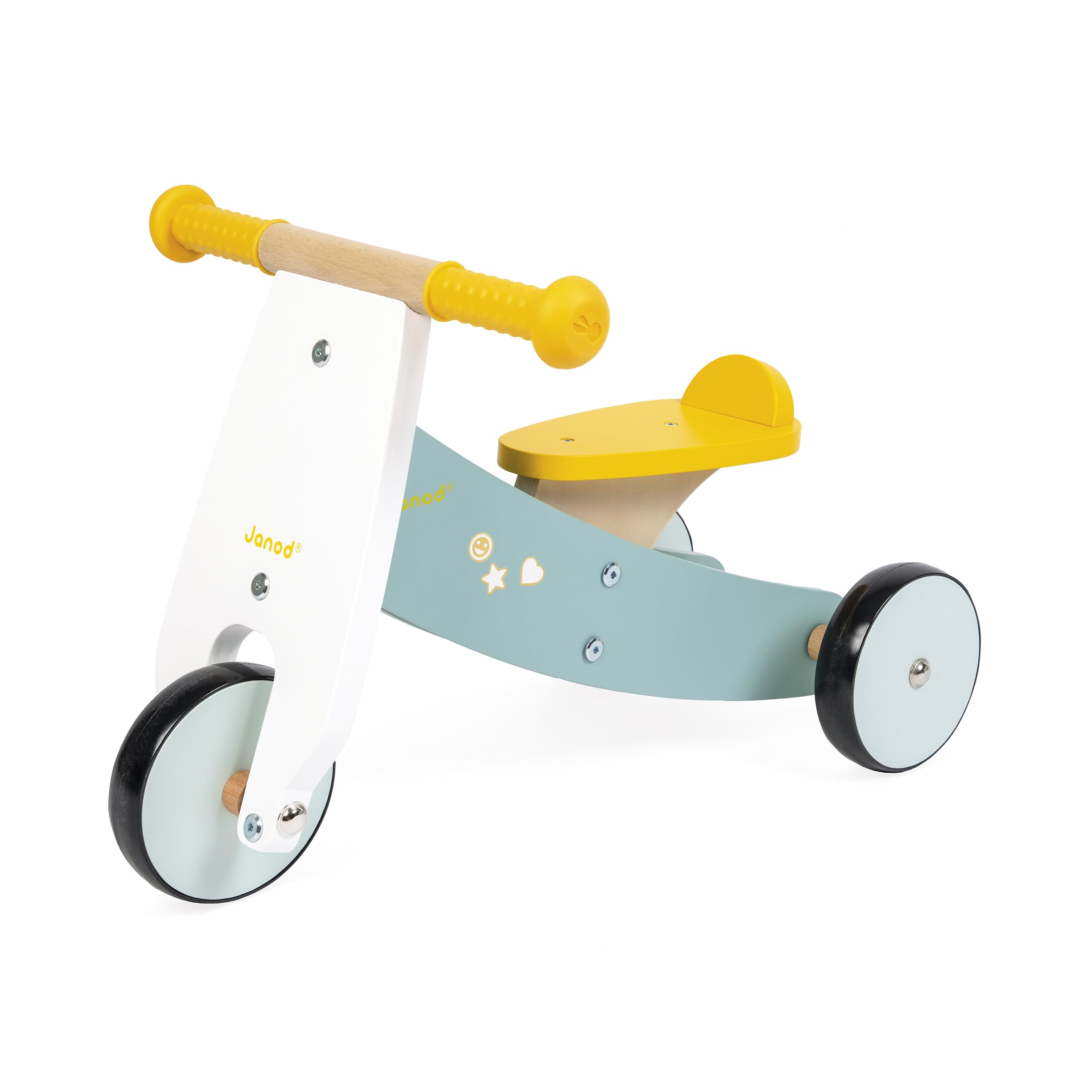 janod-tricycle-en-bois-personnalisable-porteur-12-mois image 2