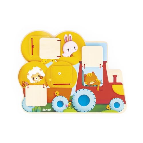janod-j07128-puzzle-cache-cache-tracteur-en-bois-5-portes-ouvrir-d-s-12-mois image 8