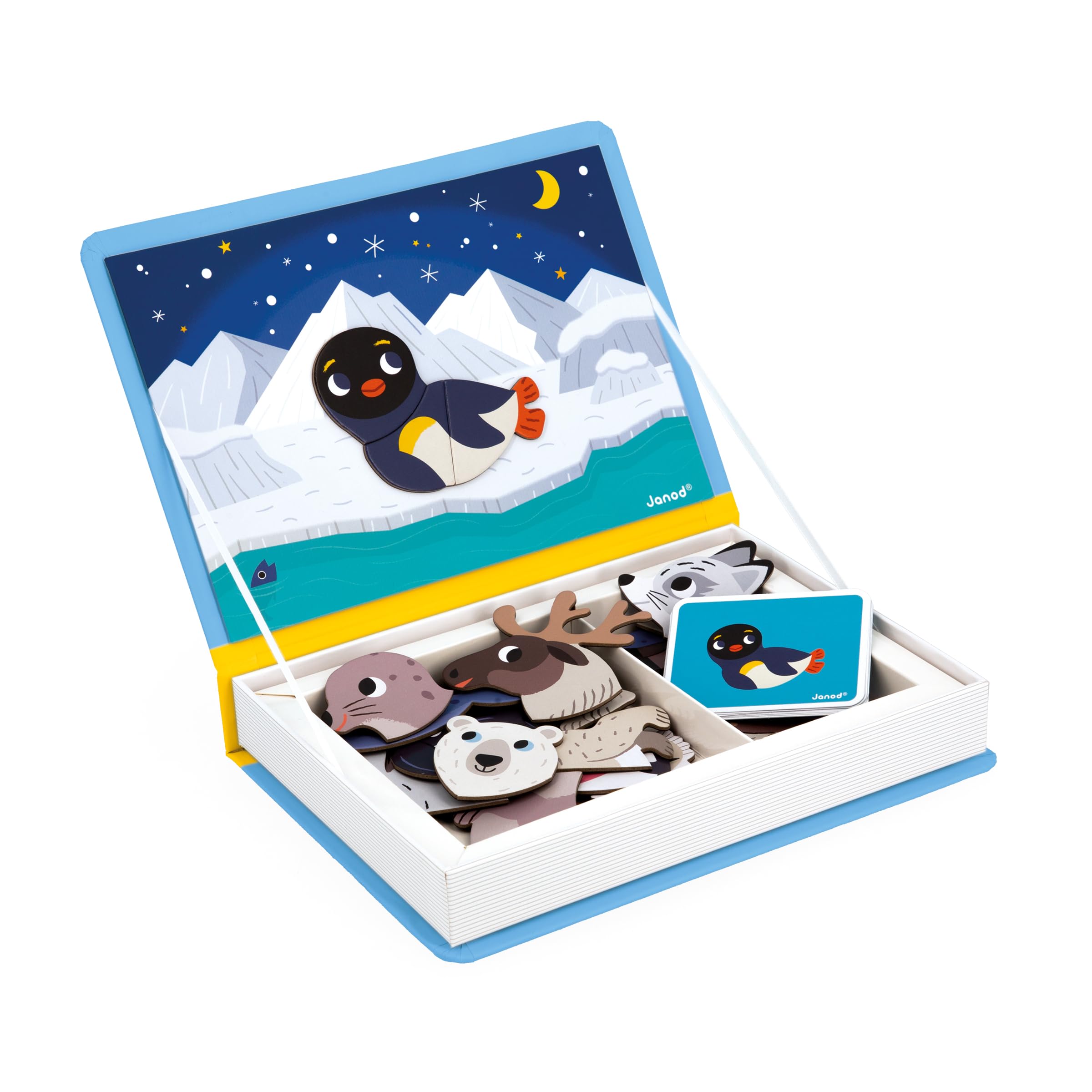 janod-magn-ti-book-mix-match-j02587-jeu-magn-tique-72-magnets-8-animaux-d-s-3-an image 6