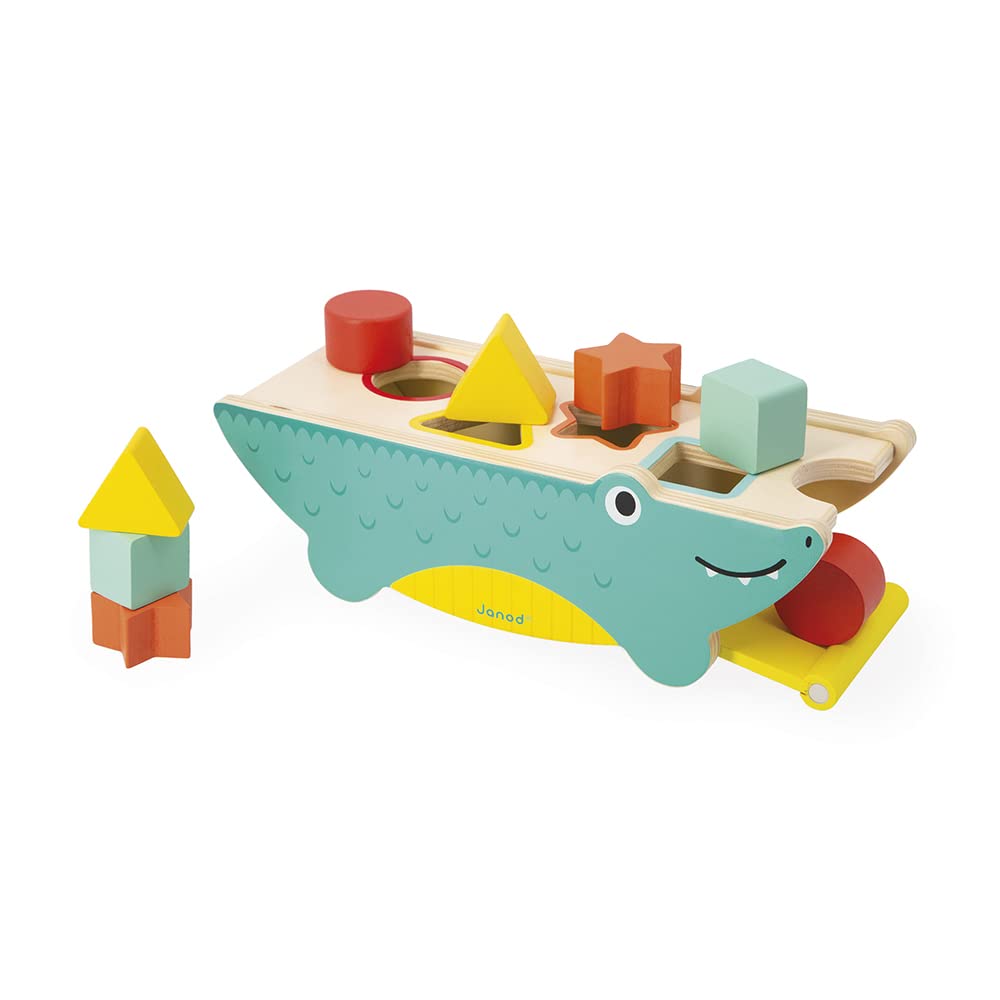 janod-tropik-bo-te-formes-croco-en-bois-8-pi-ces-12-mois image 7
