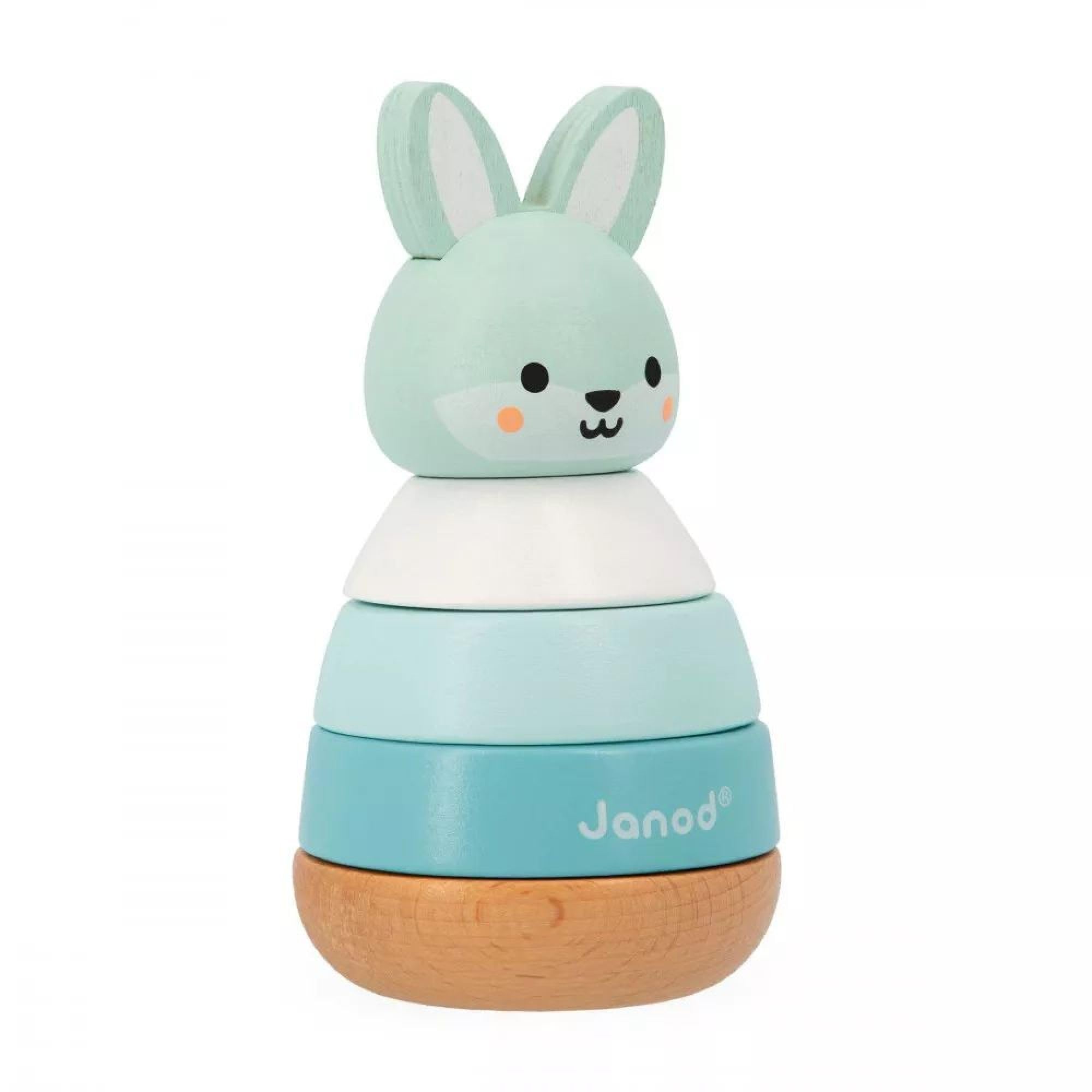 janod-empilable-lapin-en-bois-fsc-4-pi-ces-wwf-d-s-12-mois image 2