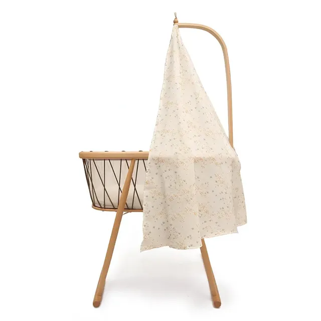 charlie-crane-kumi-ciel-de-lit-voile-coton-bio-pour-berceau image 1