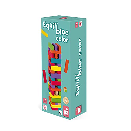 janod-equilibloc-color-blocs-de-construction-en-bois-jeu-d-adresse-60-pi-ces image 7