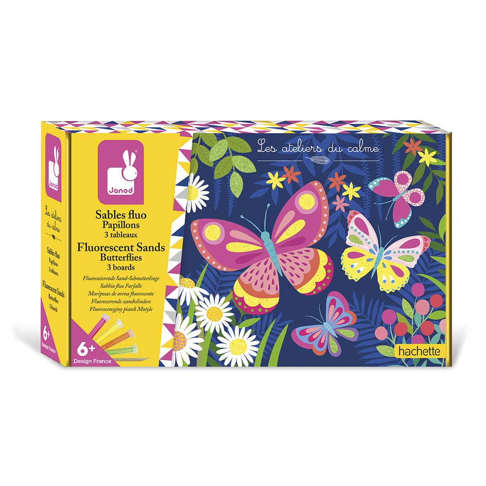 janod-les-ateliers-du-calme-j07991-coffret-sables-fluos-papillons-3-tableaux-r-a image 1