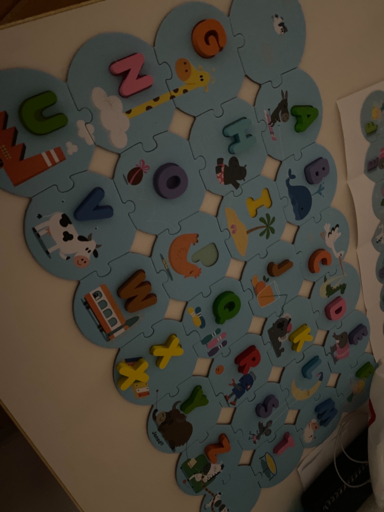 Très beau puzzle éducatif