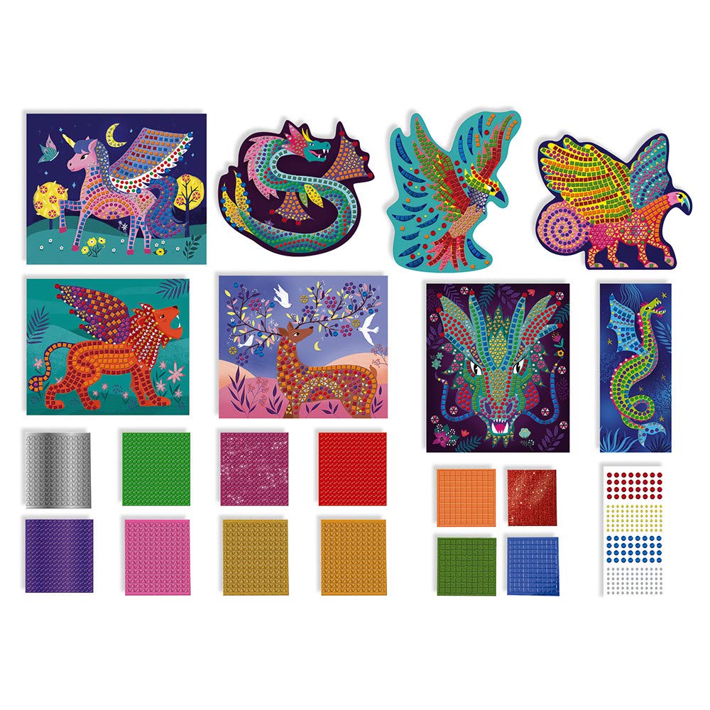 janod-j07904-kit-cr-atif-mosa-ques-cr-atures-fantastiques-8-tableaux image 2